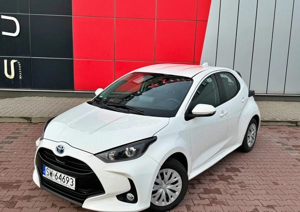 Toyota Yaris cena 78900 przebieg: 28120, rok produkcji 2022 z Brańsk małe 79